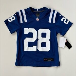 NIKE Boys' COLTS Jonathan Taylor #28 Team Jersey Size Small BOYS 8, NWT!